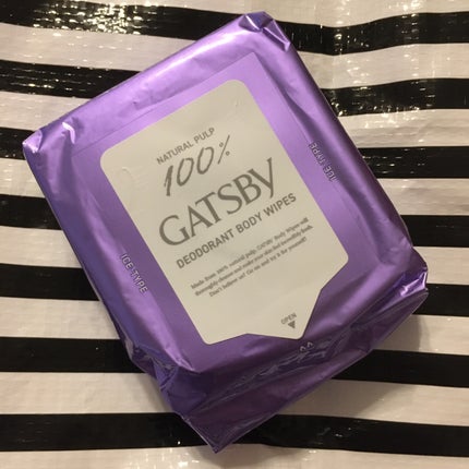 アイスデオドラントボディペーパー アイスフルーティ/ギャツビー/ボディシートを使ったクチコミ(1枚目)