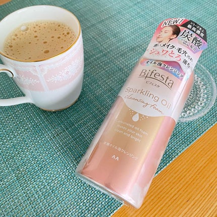 シュワとろオイル泡クレンジング/ビフェスタ/オイルクレンジングを使ったクチコミ(1枚目)