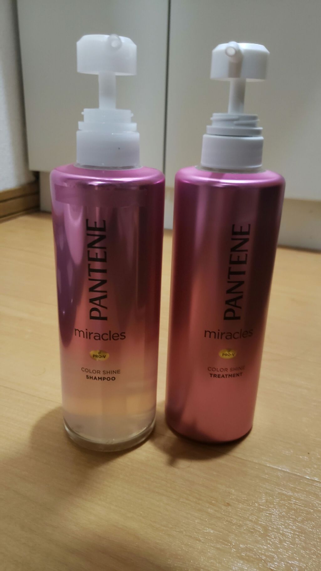 ミラクルズ カラーシャイン シャンプー／トリートメント/パンテーン/市販シャンプーを使ったクチコミ（1枚目）