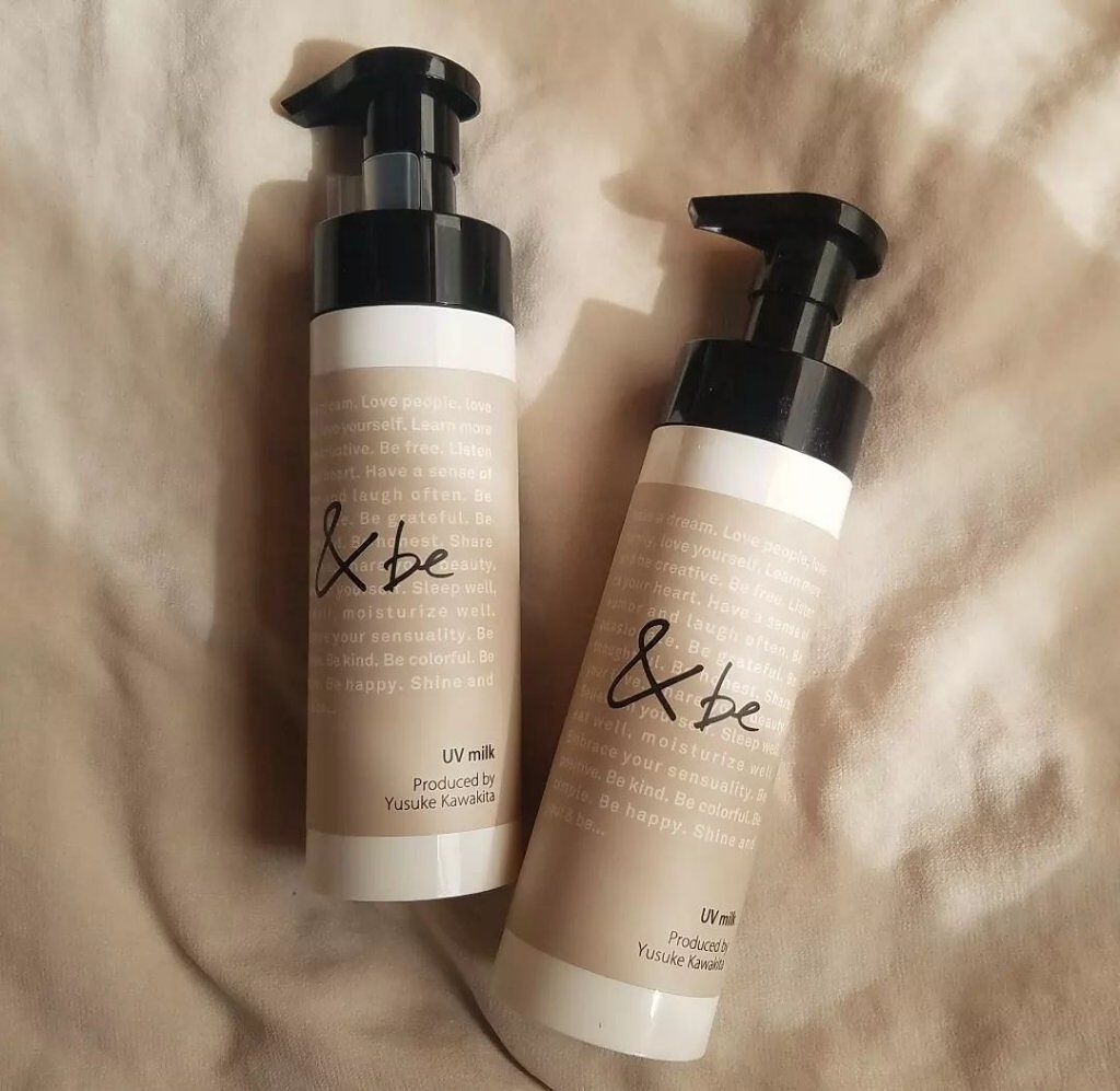 UVミルク/＆be/日焼け止め・UVケアを使ったクチコミ（1枚目）