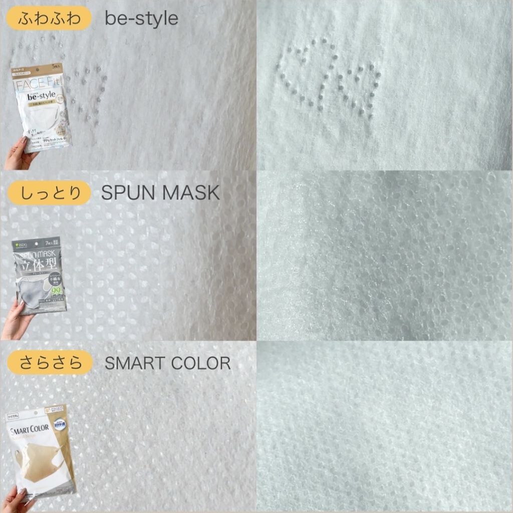 ドーリーピンク 立体マスク/be-style/マスクを使ったクチコミ（3枚目）