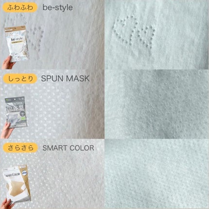 超快適マスク SMART COLOR/ユニ・チャーム/マスクを使ったクチコミ(3枚目)