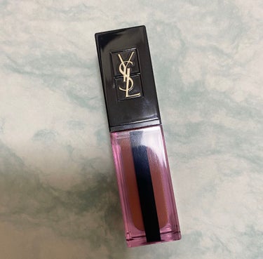 ルージュ ピュールクチュール ヴェルニ ウォーターステイン 610 ヌード アンダーウォーター/YVES SAINT LAURENT BEAUTE/口紅を使ったクチコミ（2枚目）