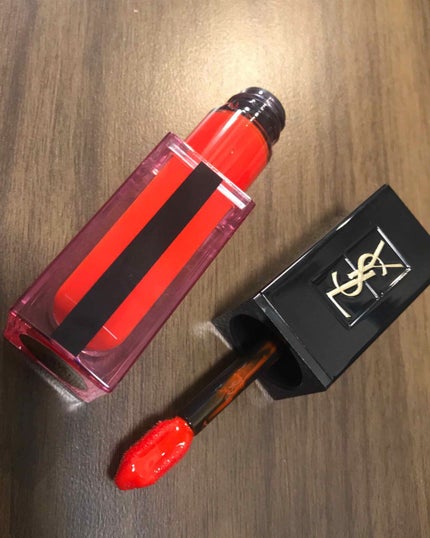 ルージュ ピュールクチュール ヴェルニ ウォーターステイン/YVES SAINT LAURENT BEAUTE/口紅を使ったクチコミ(1枚目)