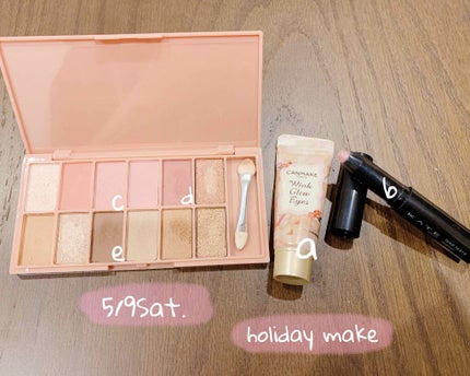 ウィンクグロウアイズ/キャンメイク/ジェル・クリームアイシャドウを使ったクチコミ(1枚目)