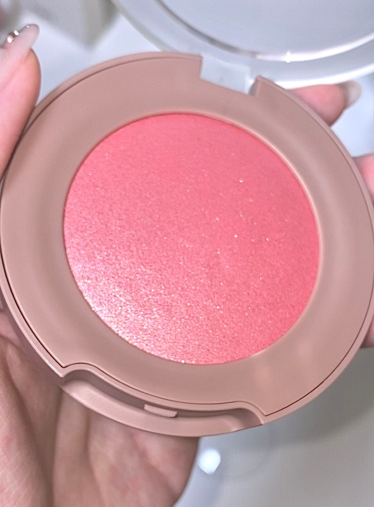 トゥルーディメンショングロウチーク/hince/パウダーチークを使ったクチコミ(5枚目)