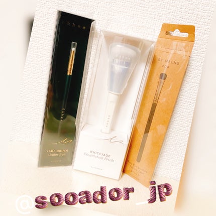okhee Under Eye Brush(NUN08)/SOOA DOR/メイクブラシを使ったクチコミ(1枚目)