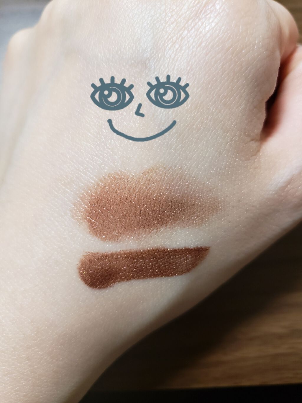 リキッドアイカラー WP 濃密発色タイプ/FASIO/リキッドアイシャドウを使ったクチコミ（3枚目）