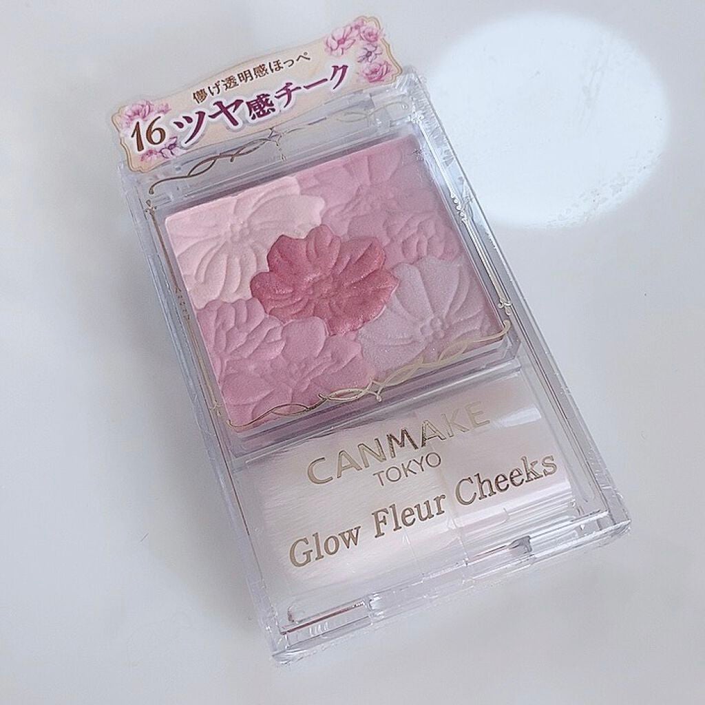 グロウフルールチークス/キャンメイク/パウダーチークを使ったクチコミ(1枚目)