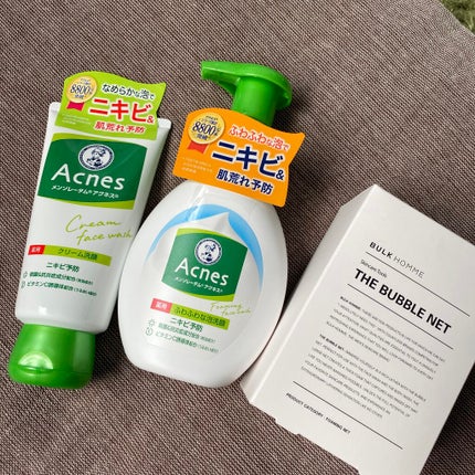 薬用ふわふわな泡洗顔/メンソレータム アクネス/泡洗顔を使ったクチコミ(1枚目)