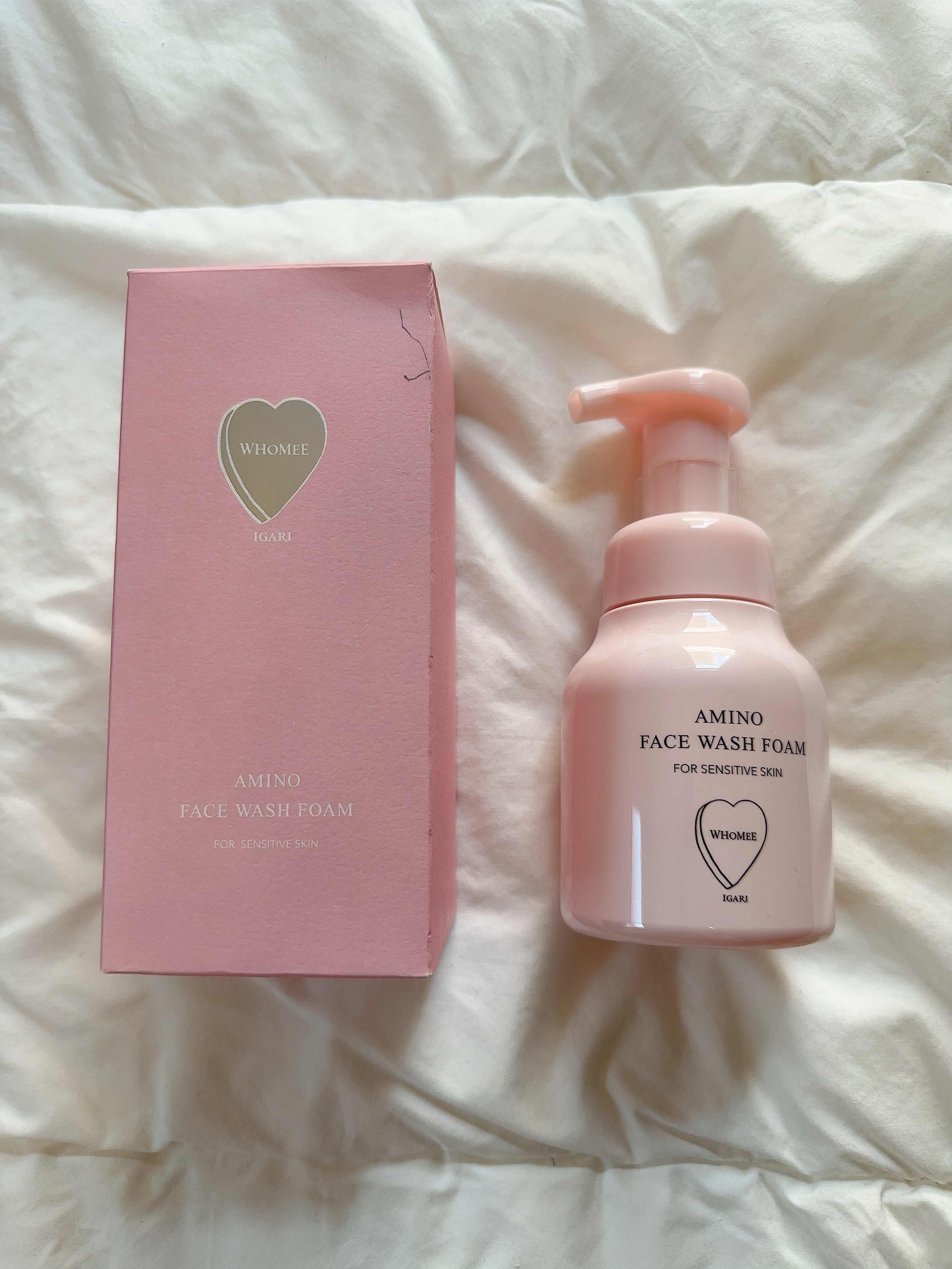 アミノフェイスウォッシュフォーム/WHOMEE/泡洗顔を使ったクチコミ（3枚目）