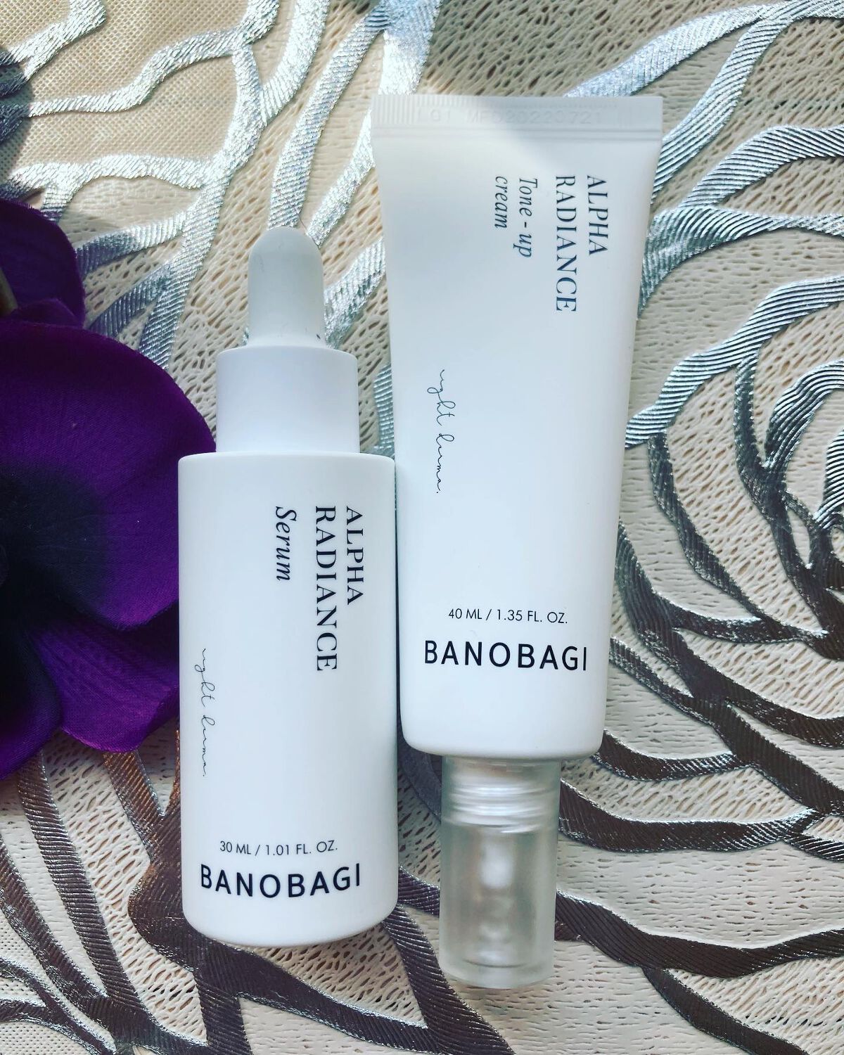 アルファラディアンスグローセラム/BANOBAGI/美容液を使ったクチコミ（1枚目）