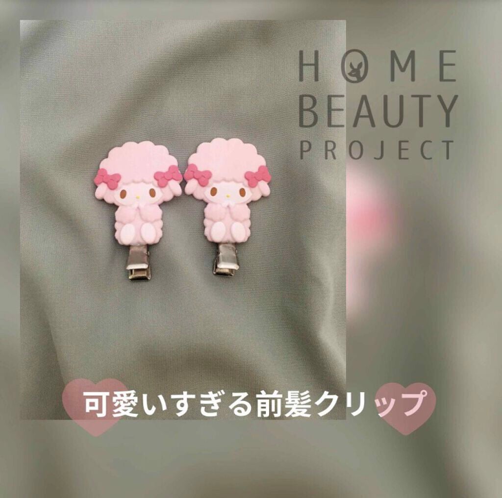 前髪クリップ/サンリオ/ヘアアクセサリーを使ったクチコミ(1枚目)