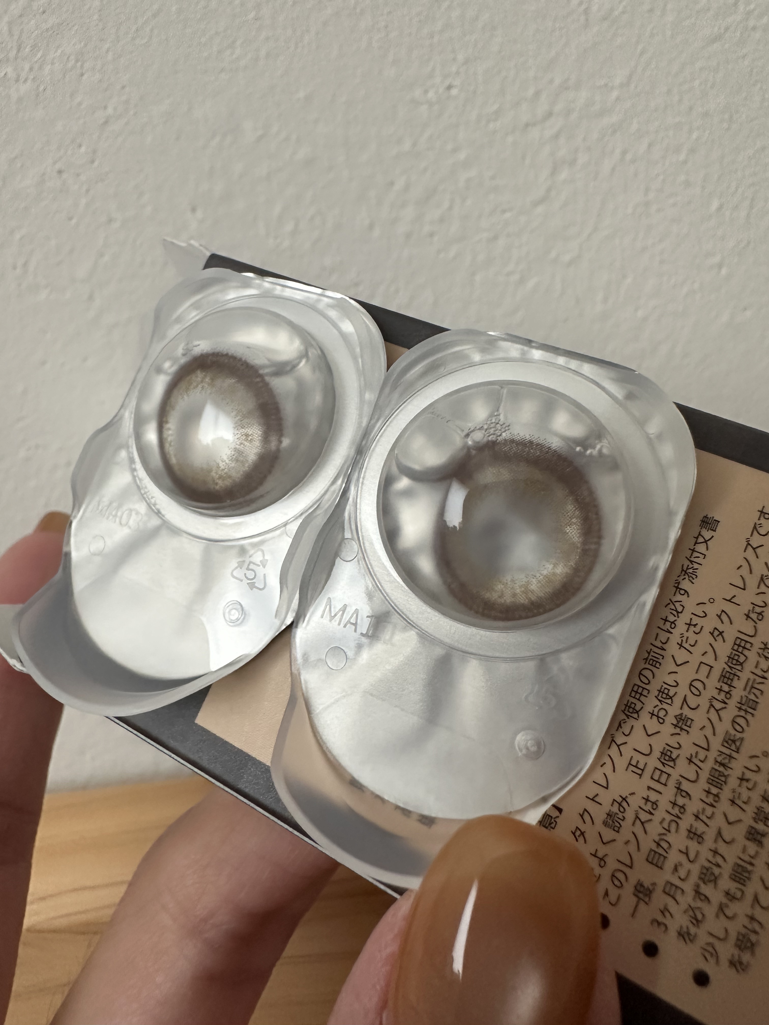 Flurry by colors 1day くりくりプードル/Flurry by colors/ワンデー（１DAY）カラコンを使ったクチコミ（3枚目）