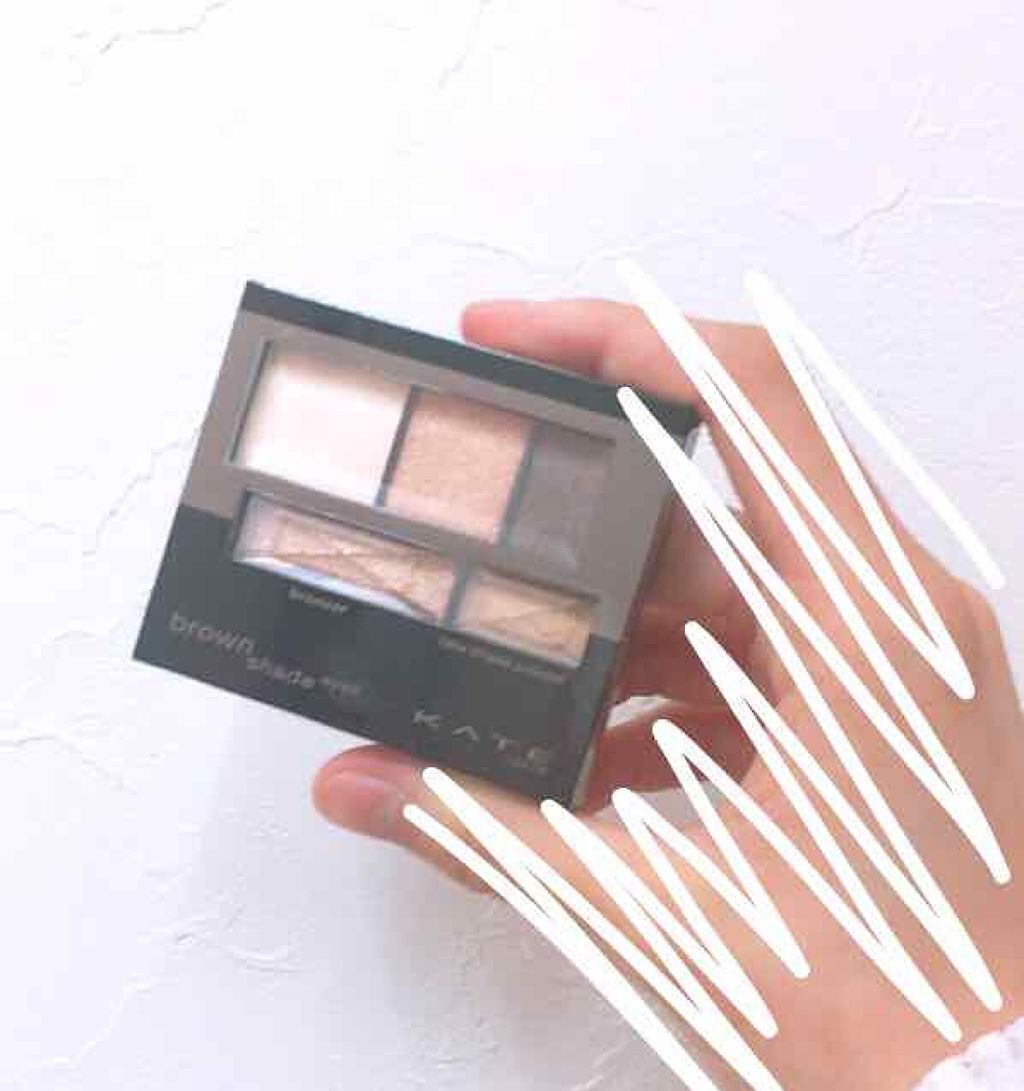 ブラウンシェードアイズN/KATE/アイシャドウパレットを使ったクチコミ(1枚目)