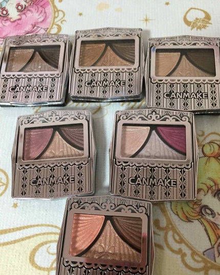 ジューシーピュアアイズ/キャンメイク/アイシャドウパレットを使ったクチコミ(1枚目)