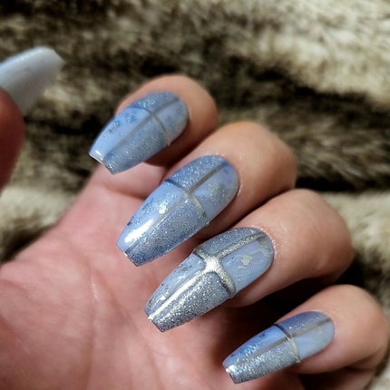 ジェルネイル(ライト対応)/セリア/ジェルネイルを使ったクチコミ(2枚目)