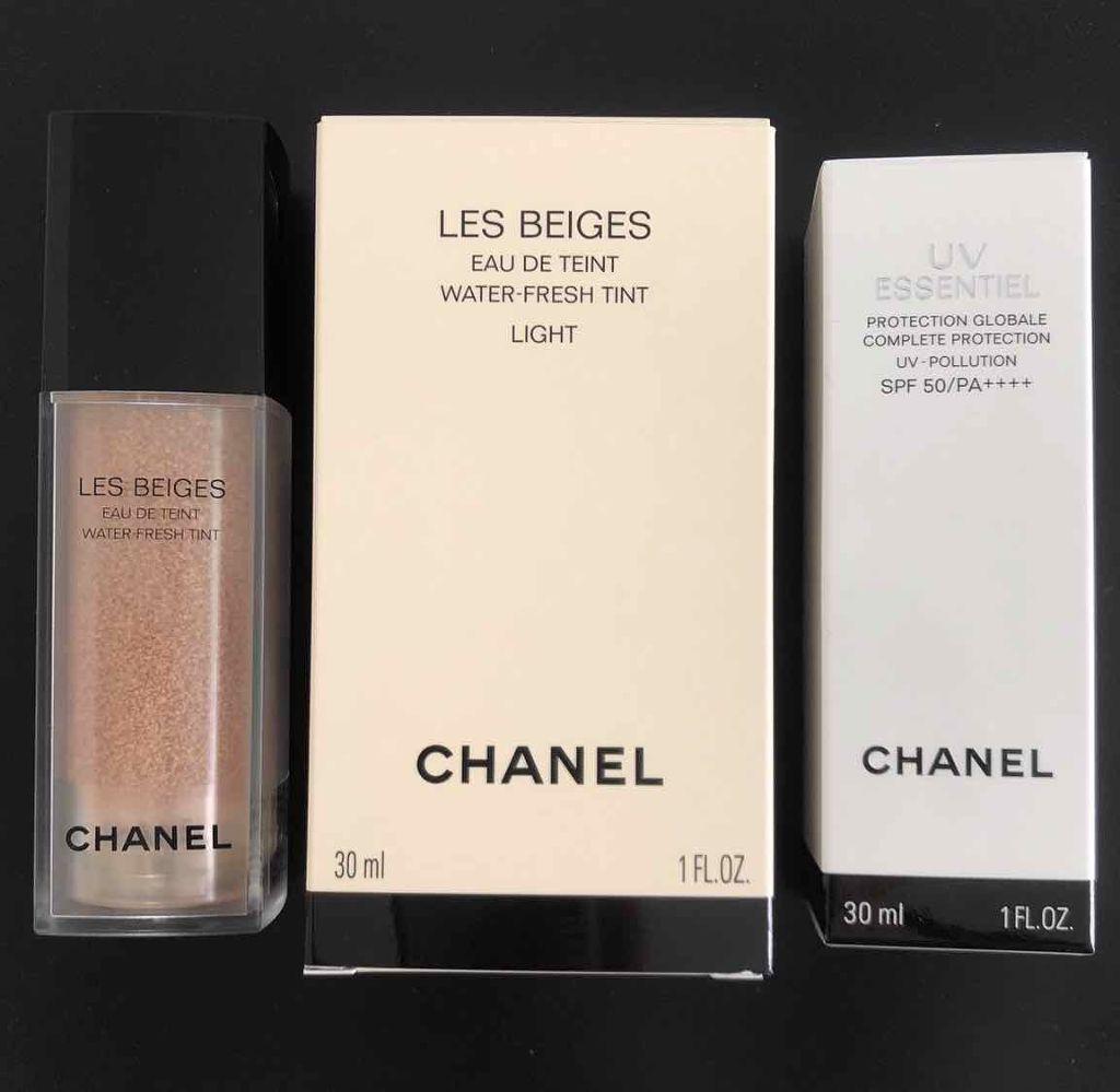 レ ベージュ オー ドゥ タン ミディアム ライト/CHANEL/クリーム・エマルジョンファンデーションを使ったクチコミ（1枚目）