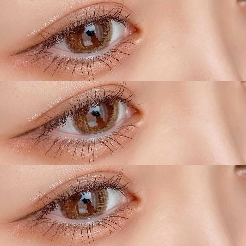 Supernova Kristin ブラウン/Hapa kristin/カラーコンタクトレンズを使ったクチコミ（2枚目）