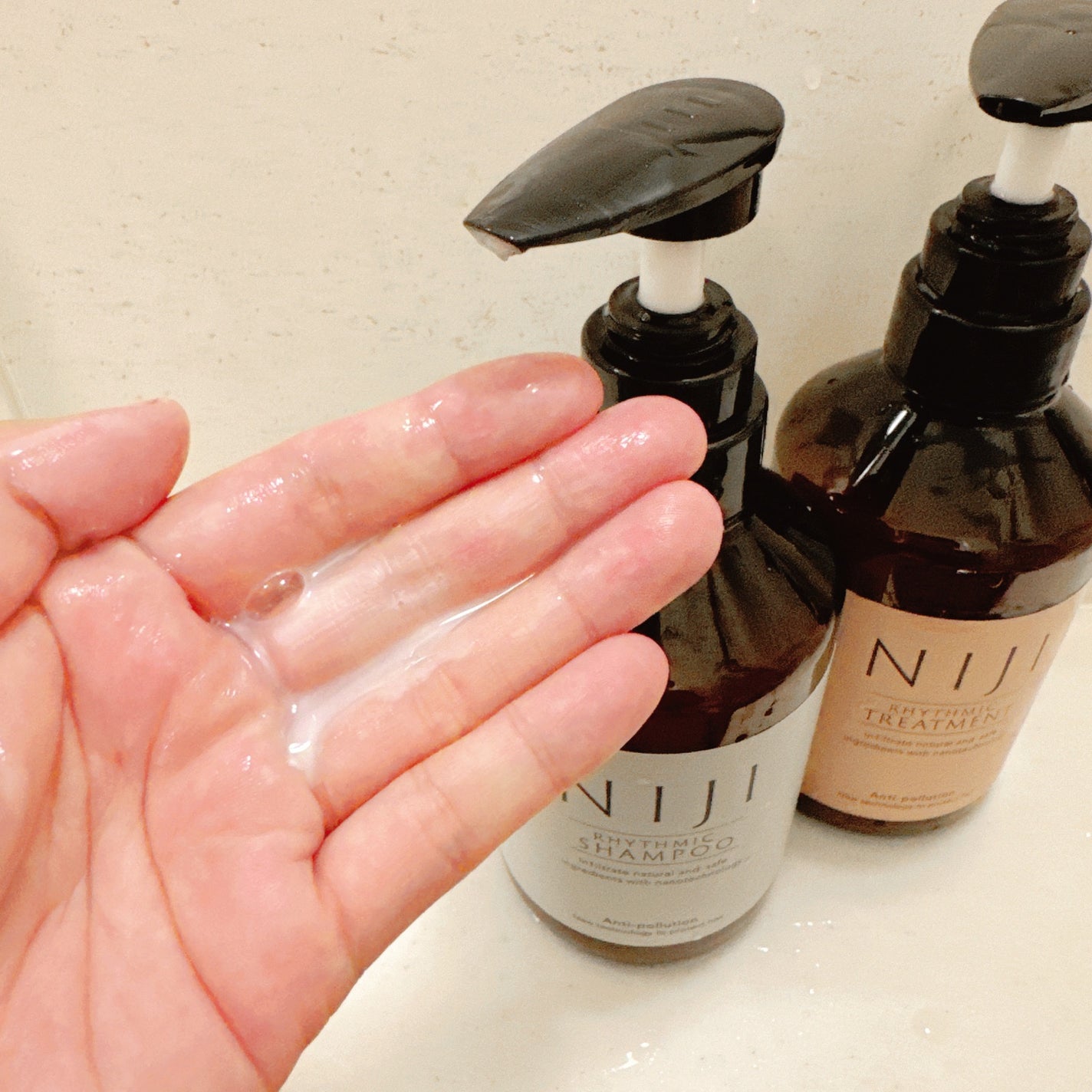 NIJI<ニジ>リズミック シャンプー/トリートメント/NIJI RHYTHMIC/市販シャンプーを使ったクチコミ(3枚目)