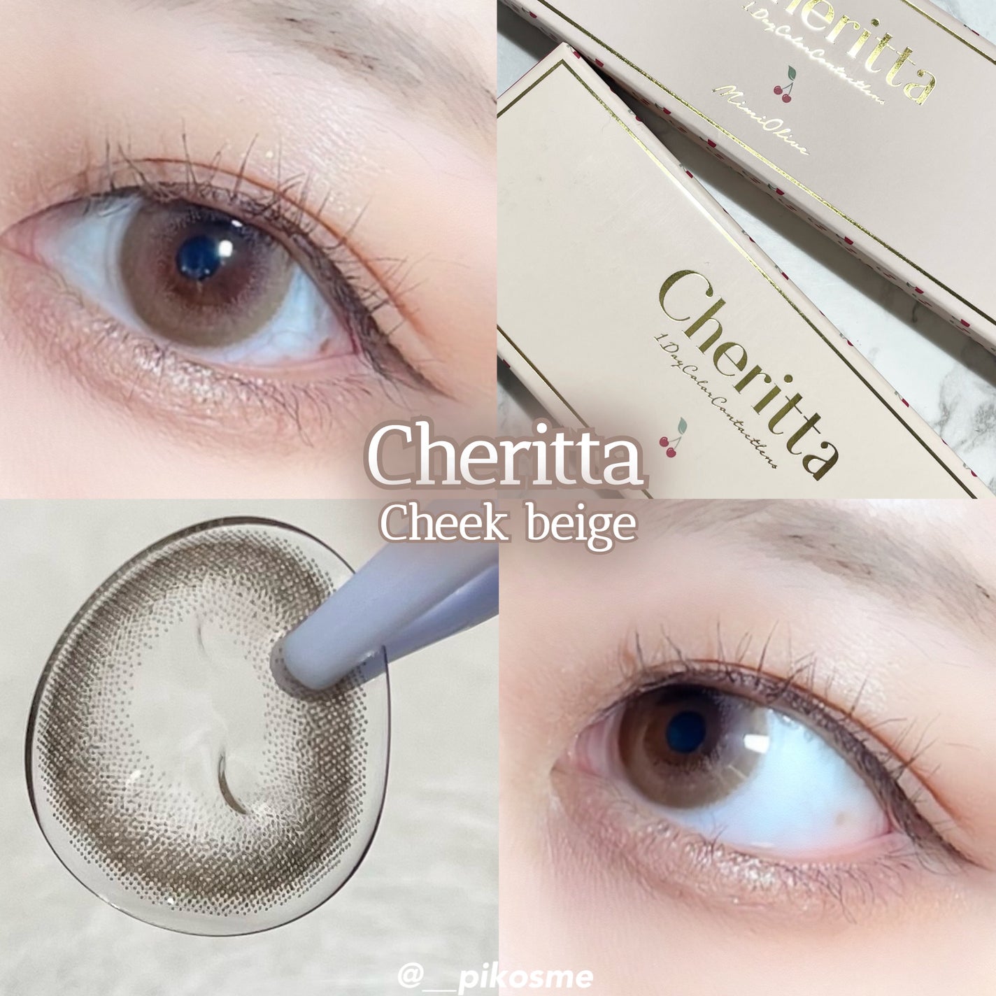 Cheritta 1day/Cheritta/ワンデー(1DAY)カラコンを使ったクチコミ(5枚目)