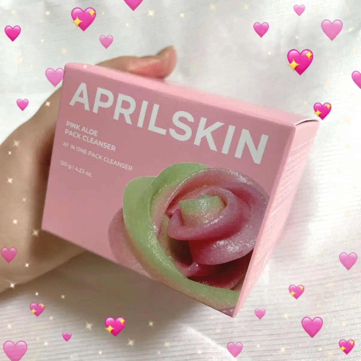 ピンクアロエメレンゲクレンザー/APRILSKIN/その他洗顔料を使ったクチコミ(4枚目)