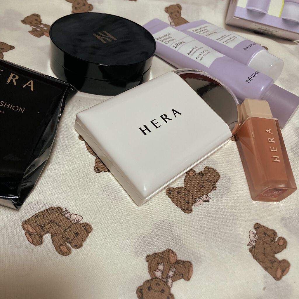 エアリーパウダープライマー/HERA/プレストパウダーを使ったクチコミ（1枚目）