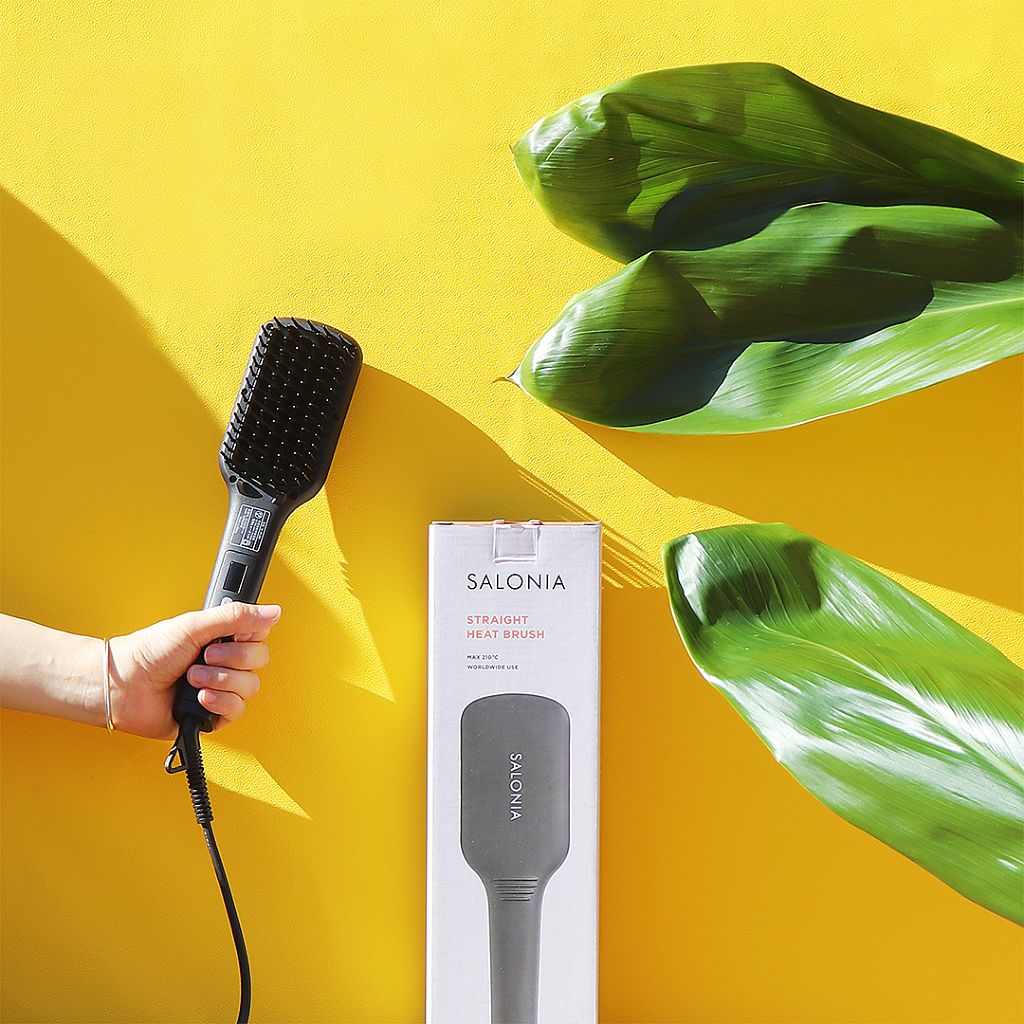 SALONIA ストレートヒートブラシ/SALONIA/ヒートブラシを使ったクチコミ(1枚目)