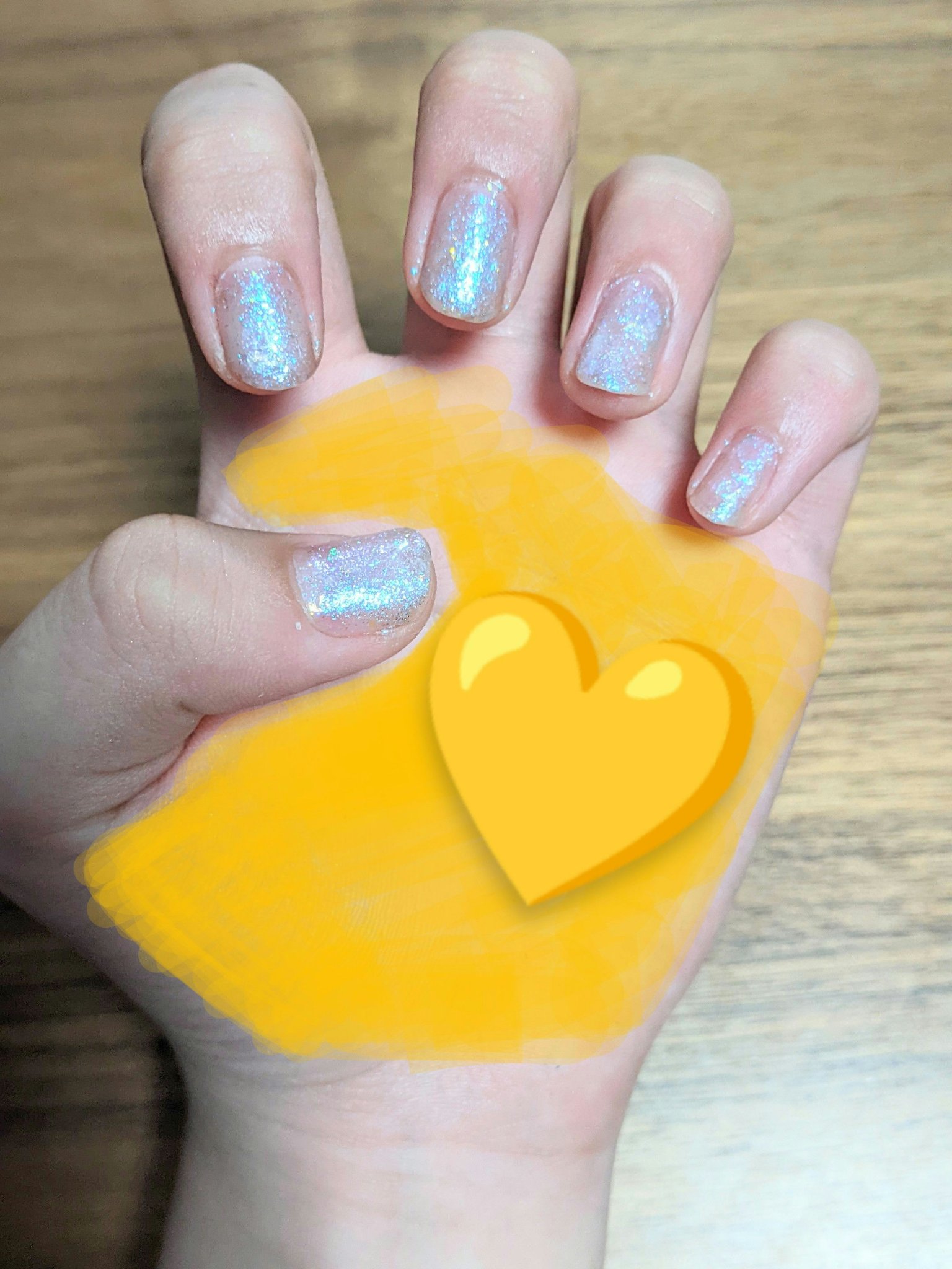 ACネイルエナメル 047 ミルキーライラック/セリア/マニキュアを使ったクチコミ（1枚目）