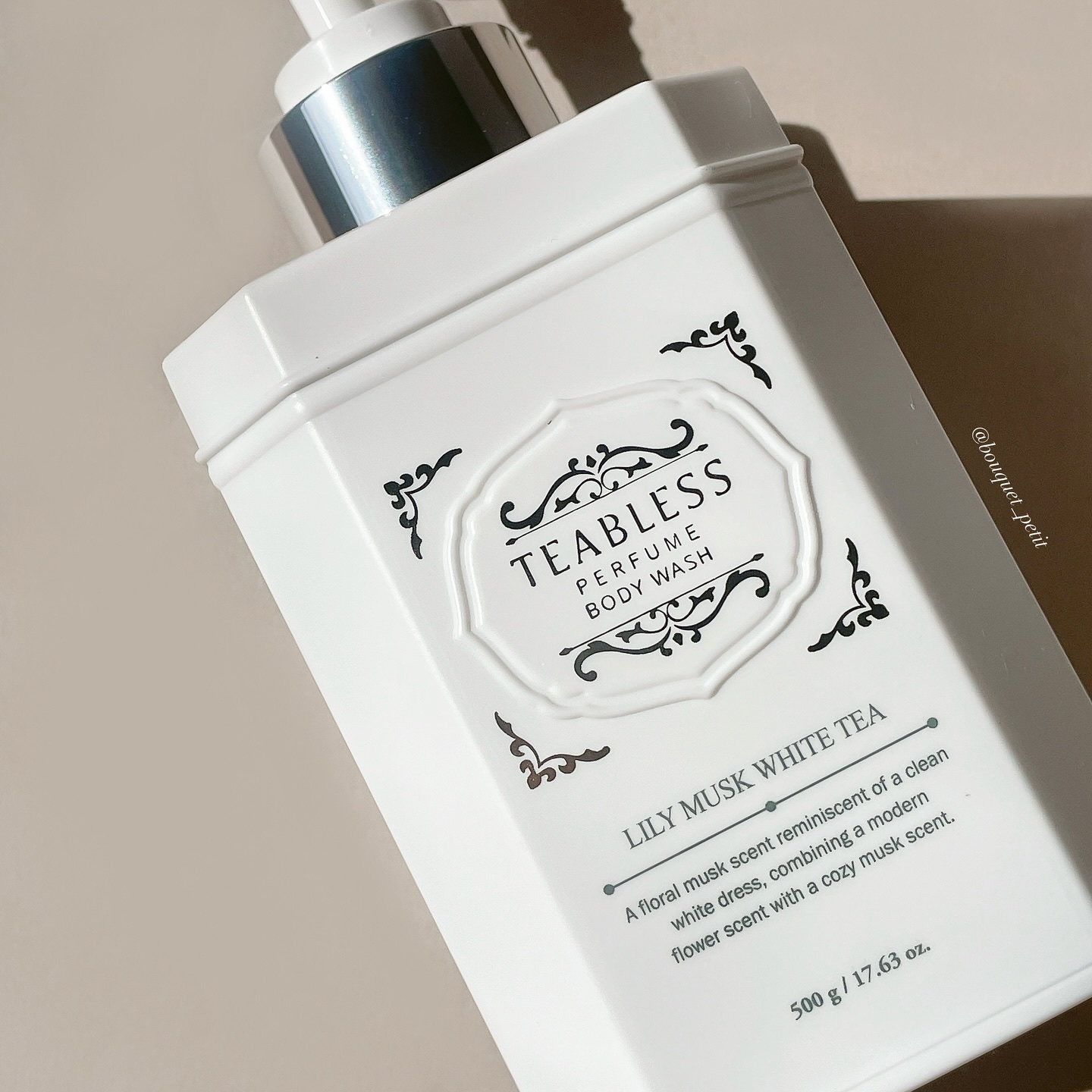 パフュームボディローション リリィムスクホワイトティー/TEABLESS/ボディローションを使ったクチコミ（2枚目）