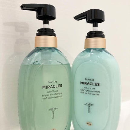 ミラクルズ うるおいブースト シャンプー/トリートメント/パンテーン/市販シャンプーを使ったクチコミ(2枚目)