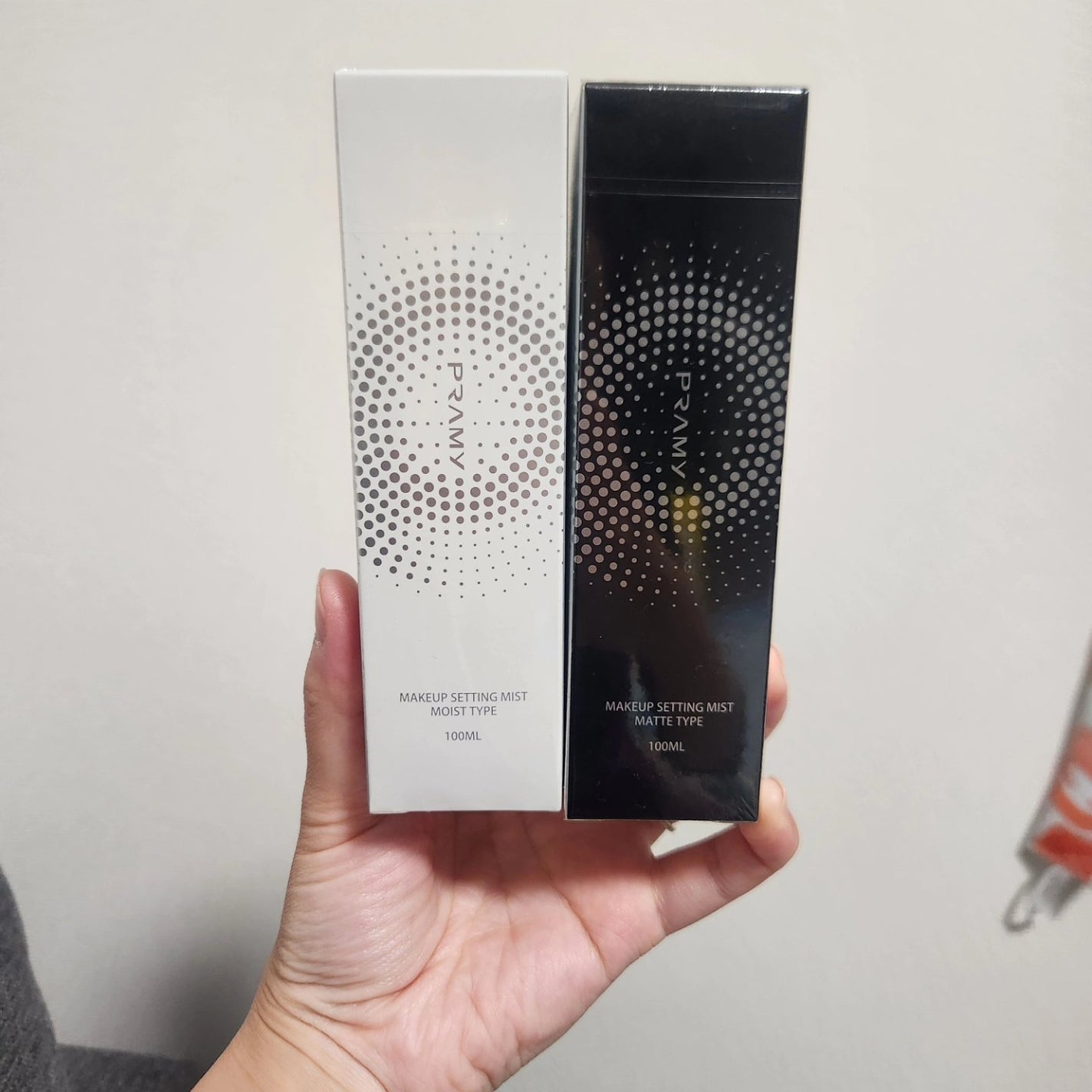PRAMY メイクアップセッティングミスト マットタイプ/PRAMY/フィックスミストを使ったクチコミ(1枚目)