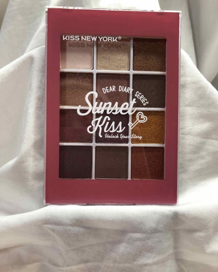 ディアダイアリー・サンセットキス/KISS NEW YORK/アイシャドウパレットを使ったクチコミ(1枚目)