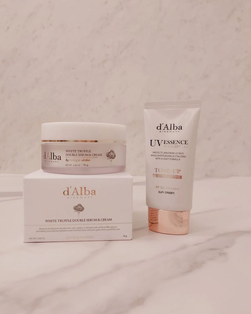 ウォータフルトーンアップサンクリーム/ダルバ/日焼け止めクリームを使ったクチコミ（1枚目）