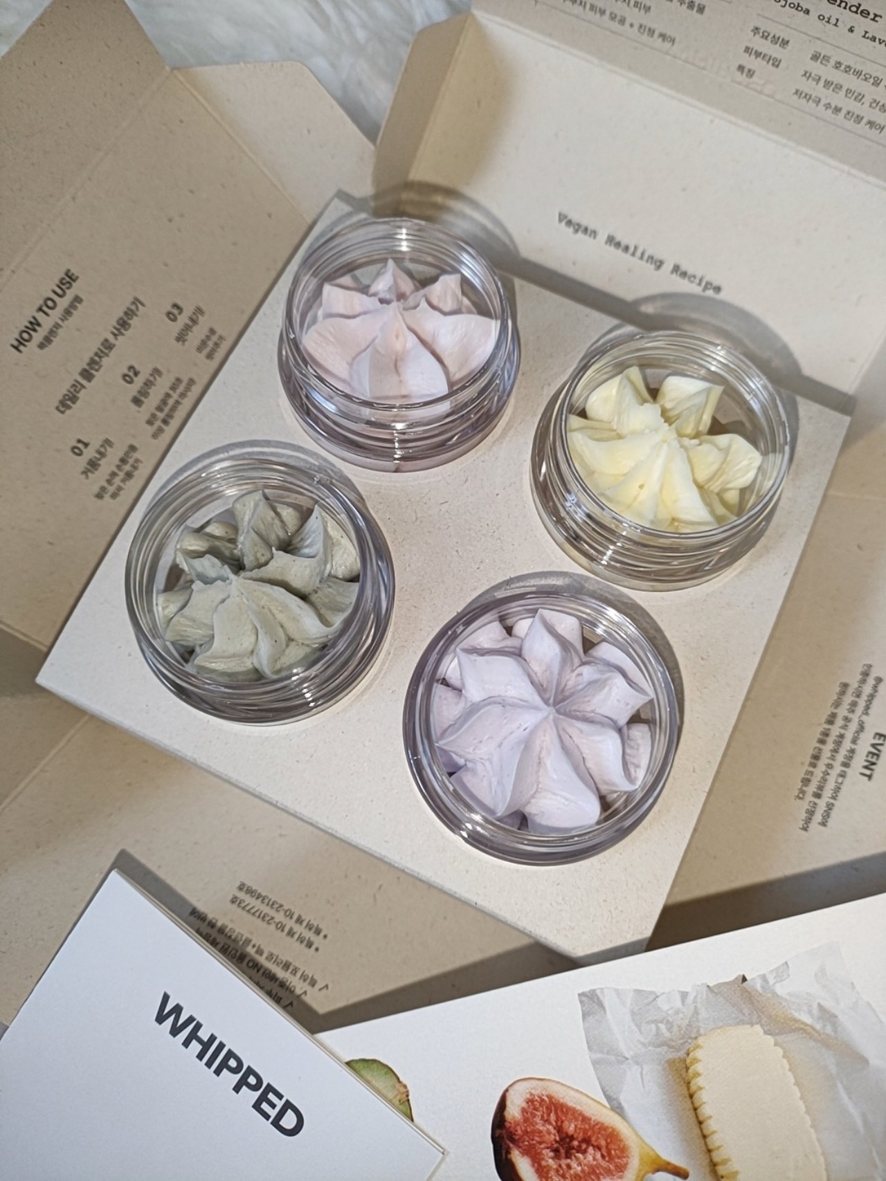 ホイップドヴィーガンパッククレンザーディスカバリーキット/WHIPPED/スキンケアキットを使ったクチコミ（1枚目）