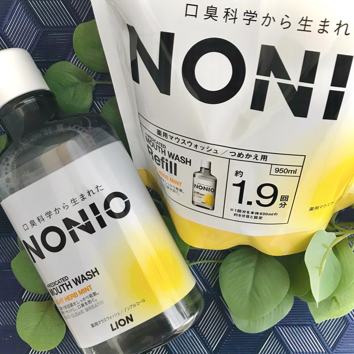 NONIOマウスウォッシュ ノンアルコールライトハーブミント 1000ml/NONIO/マウスウォッシュ・スプレーを使ったクチコミ（1枚目）