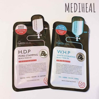 
◼︎メディヒール　

✔︎ H.D.P Pore Stamping Black Mask EX
✔︎ W.H.P White Hydrating Black Mask EX


ブラックマスクシート
