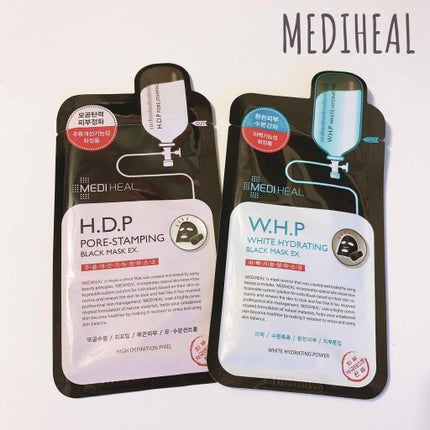 W.H.P ブラックマスク JEX/MEDIHEAL/シートマスク・パックを使ったクチコミ(1枚目)
