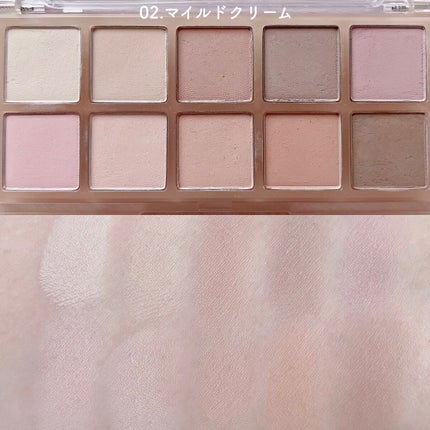 ニュームードアイパレット/ネイチャーリパブリック/アイシャドウパレットを使ったクチコミ(3枚目)