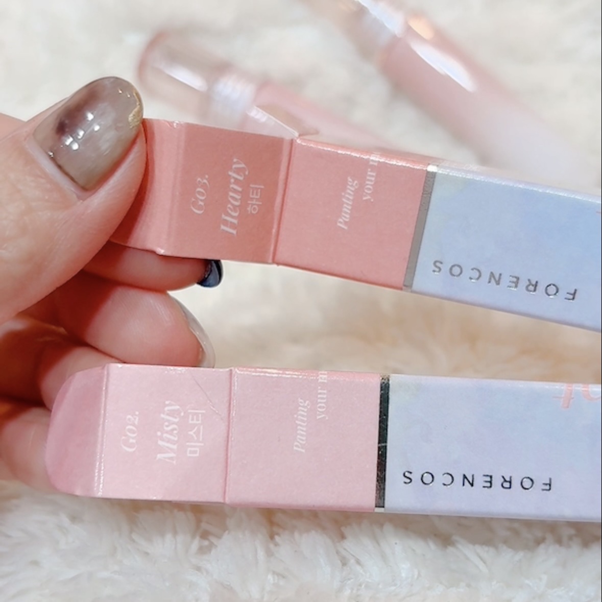 オールライトムードグローティント/フォレンコス/リップティントを使ったクチコミ（2枚目）