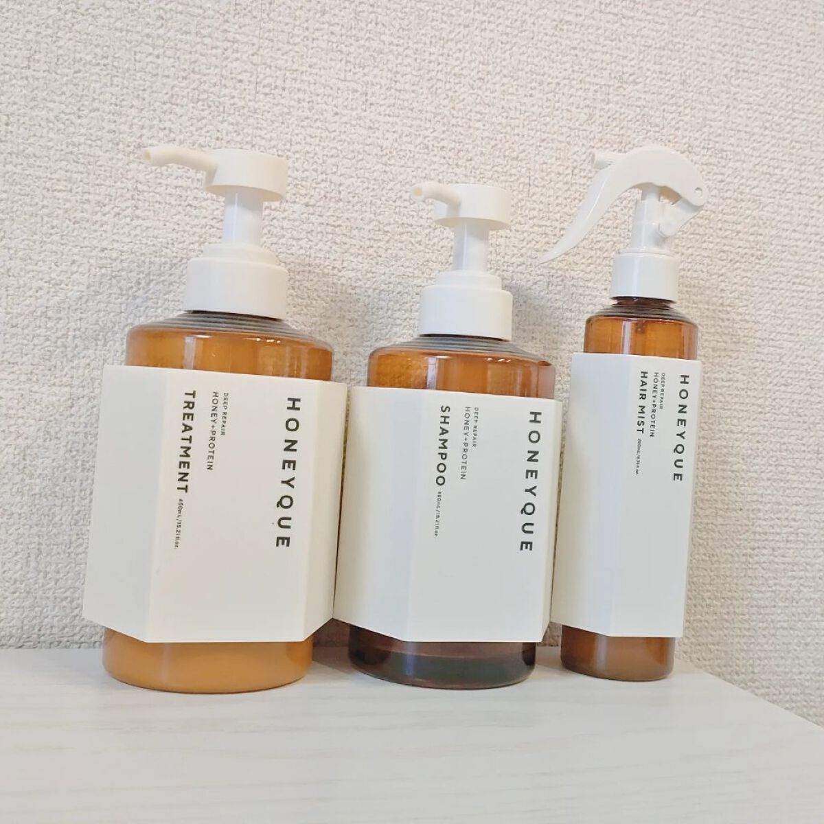 【ま】6個セット　ハニーク ディープリペア2wayヘアミスト モイスト ディープリペア 2WAY ヘアミスト モイスト / ハニークの口コミ