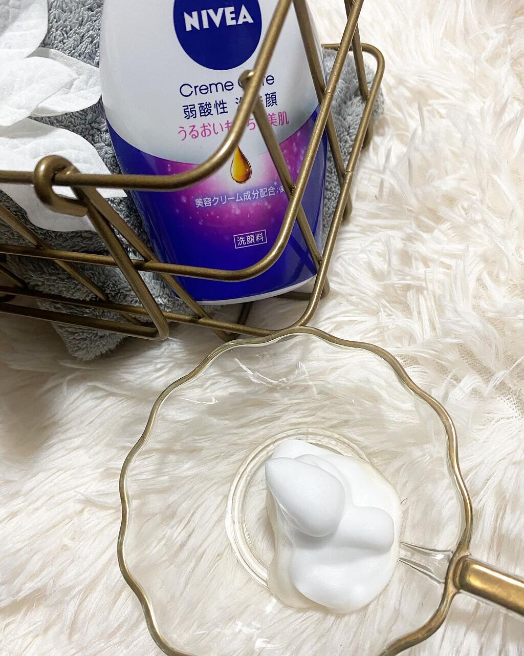 ニベア クリアビューティー弱酸性泡洗顔 もっちり美肌/ニベア/泡洗顔を使ったクチコミ(3枚目)