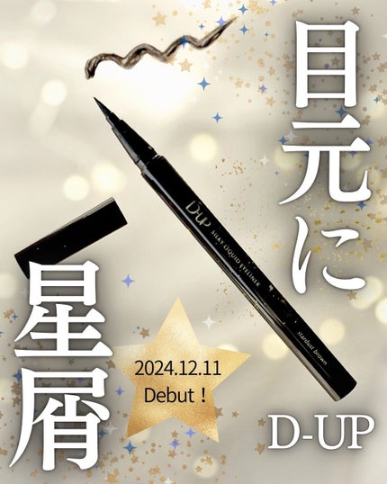 シルキーリキッドアイライナーWP/D-UP/リキッドアイライナーを使ったクチコミ(1枚目)