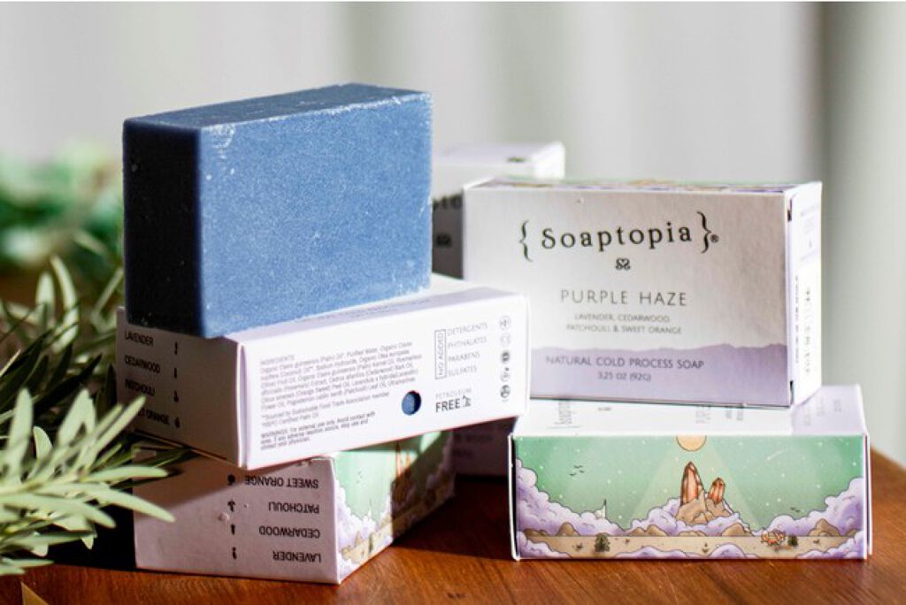 Soaptopia バーソープ パープルヘイズ