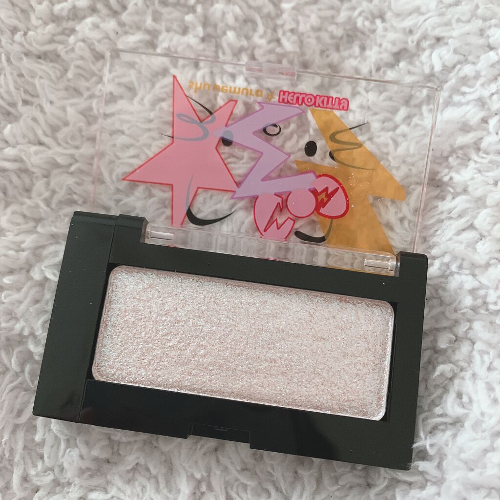 グリッターボール ハイライター クリスタルミラージュ/shu uemura/パウダーハイライトを使ったクチコミ（3枚目）