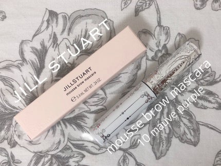 ジルスチュアート ムースブロウマスカラ/JILL STUART/眉マスカラを使ったクチコミ(4枚目)