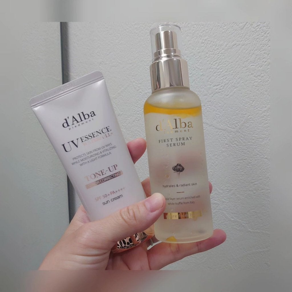 ダルバ ホワイトトリュフファーストスプレーセラム/ダルバ/ミスト状化粧水を使ったクチコミ(1枚目)