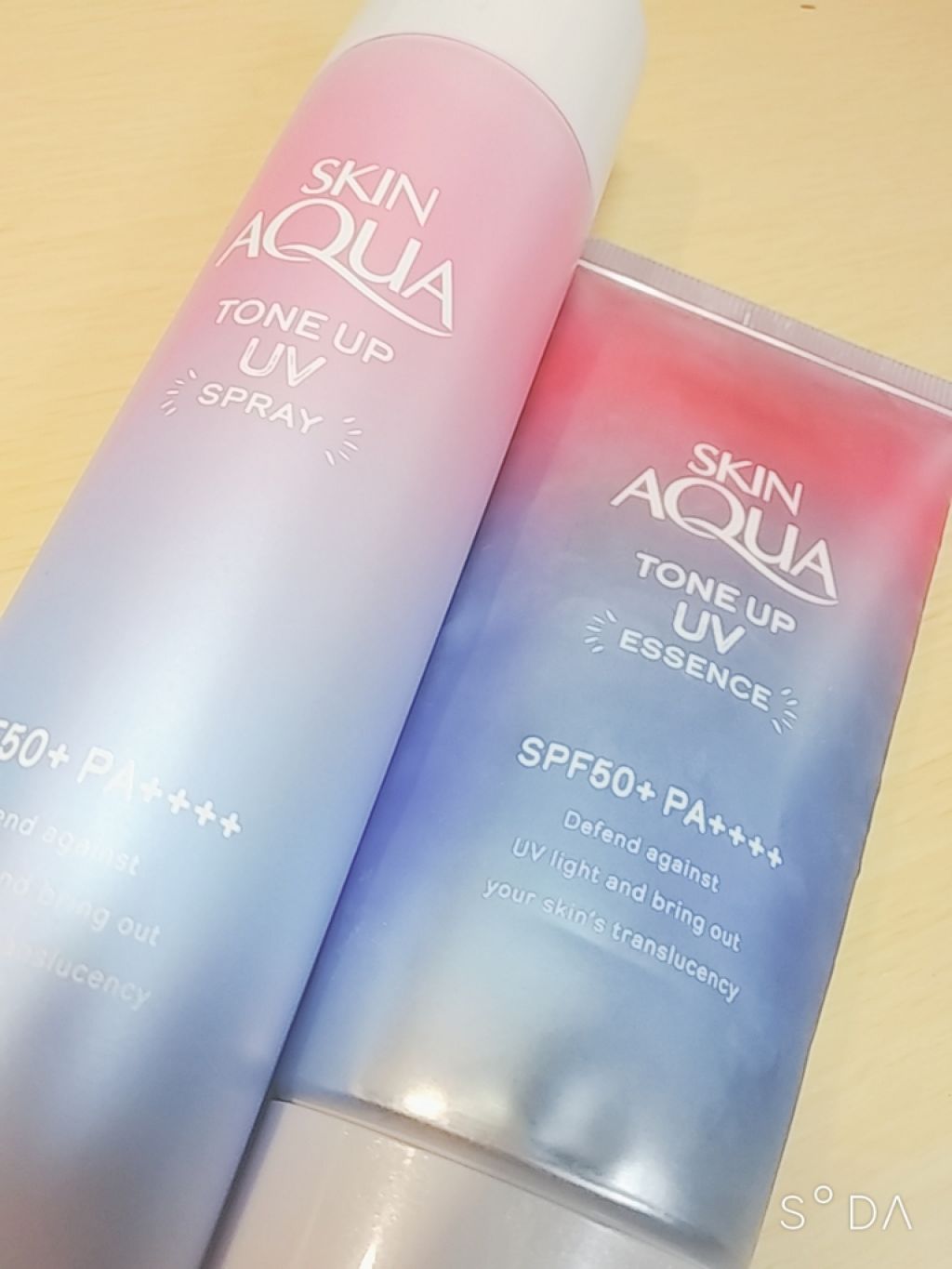 スキンアクア トーンアップUVエッセンス/スキンアクア/日焼け止めクリームを使ったクチコミ（2枚目）