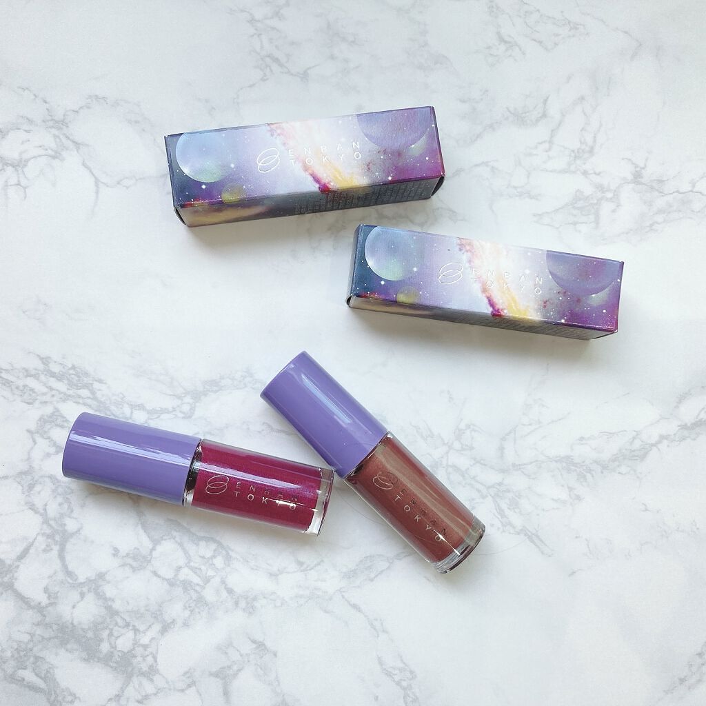 オーバーナイトリップティント/ENBAN TOKYO/口紅を使ったクチコミ（1枚目）