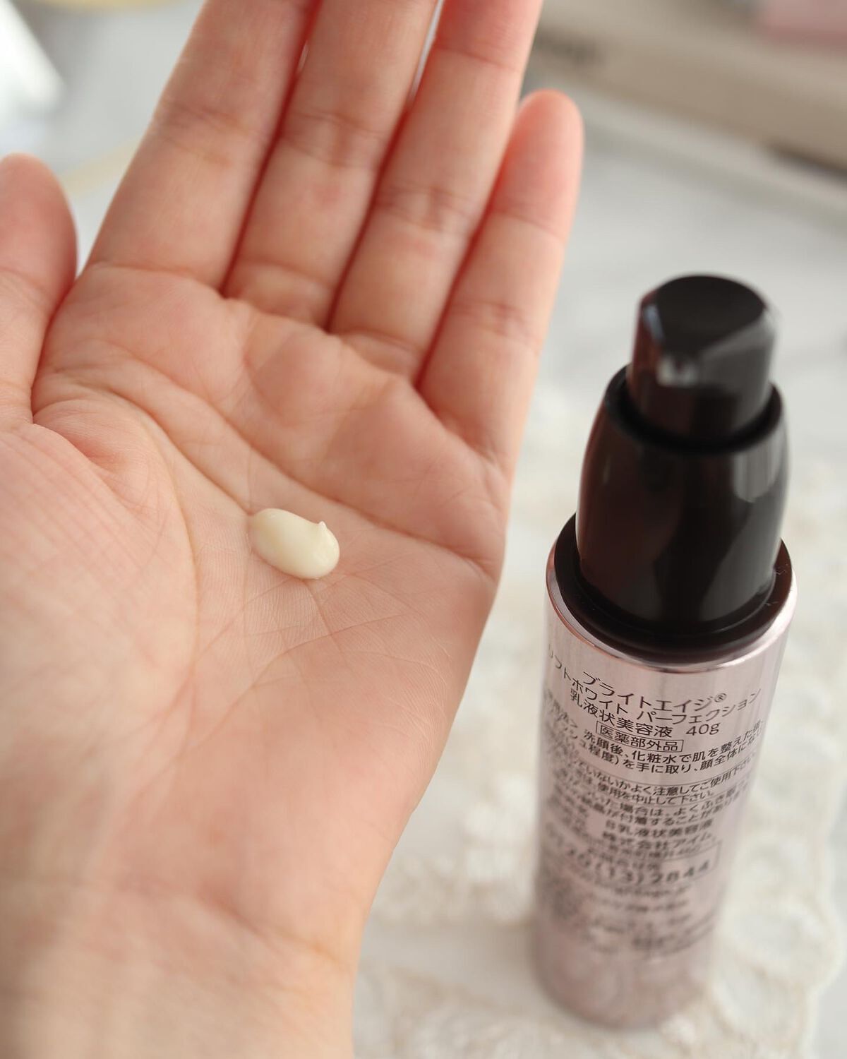 リフトホワイト パーフェクション/BRIGHTAGE/美容液を使ったクチコミ(4枚目)